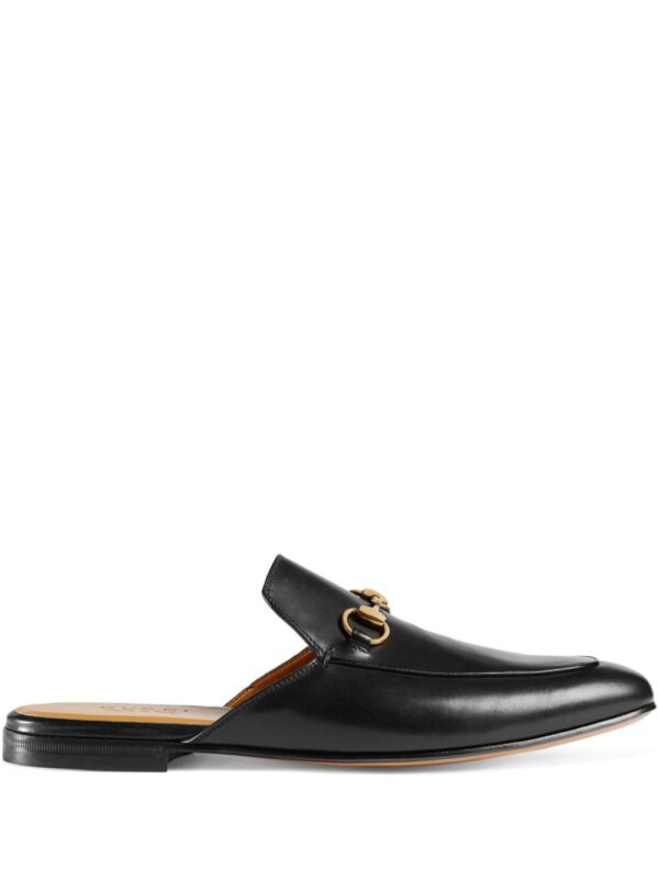 Leather Horsebit slippers
