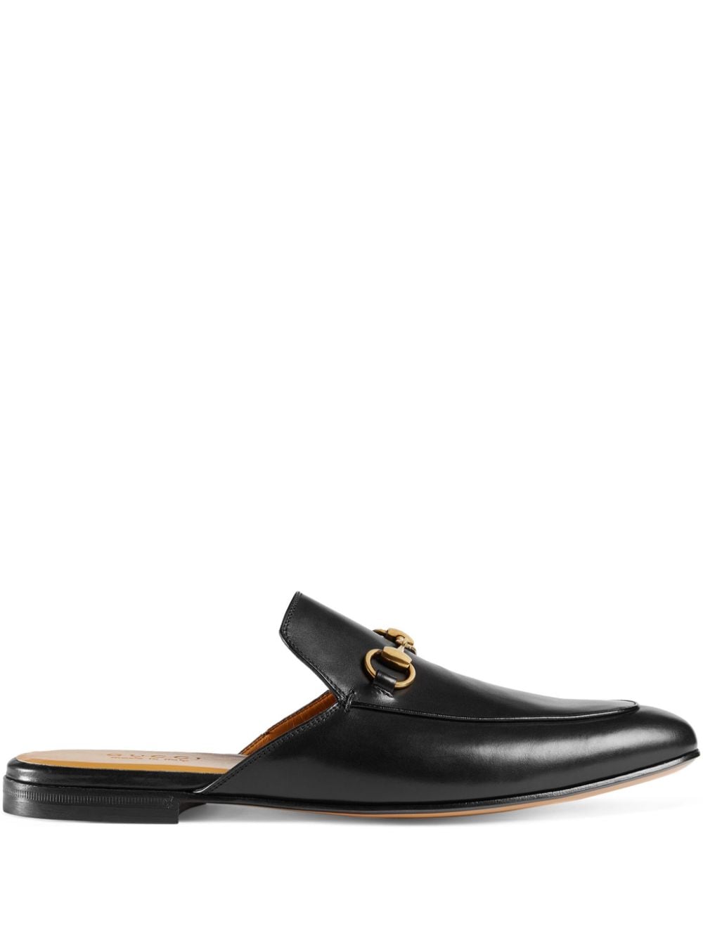 Leather Horsebit slippers