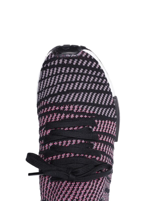 ⁦حذاء رياضي أسود NMD R1 STLT Primeknit⁩ - الصورة ⁦4⁩