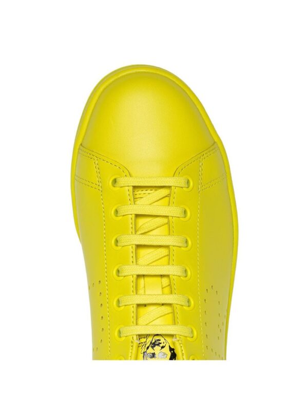⁦yellow X raf simons stan smith leather sneakers⁩ - الصورة ⁦4⁩