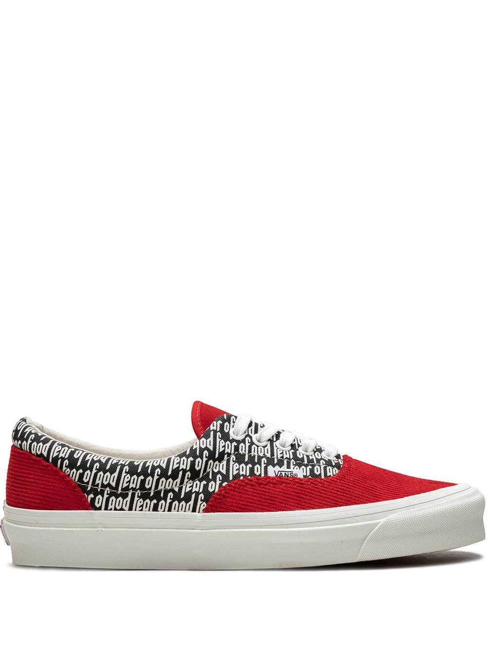 VANS VN0A3MQ5PZO Red/Corduroy Furs & Skins->Leather