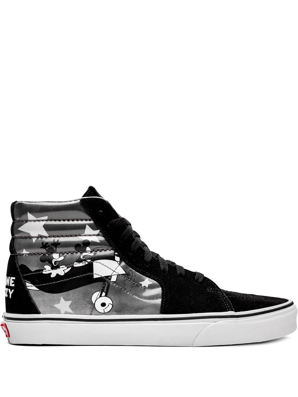 حذاء رياضي SK8-Hi برقبة ورسمة ديزني بلاين كريزي