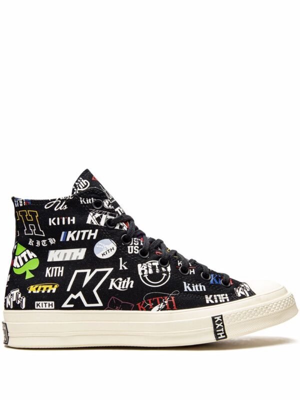 سنيكر أسود x Kith Chuck 70 Hi