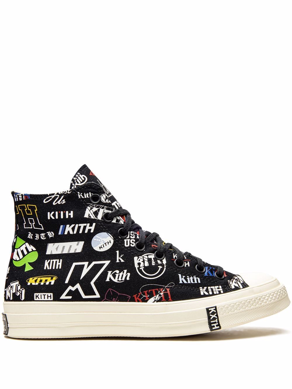سنيكر أسود x Kith Chuck 70 Hi