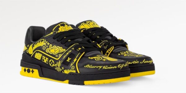 ⁦LV Trainer Sneaker⁩ - الصورة ⁦2⁩