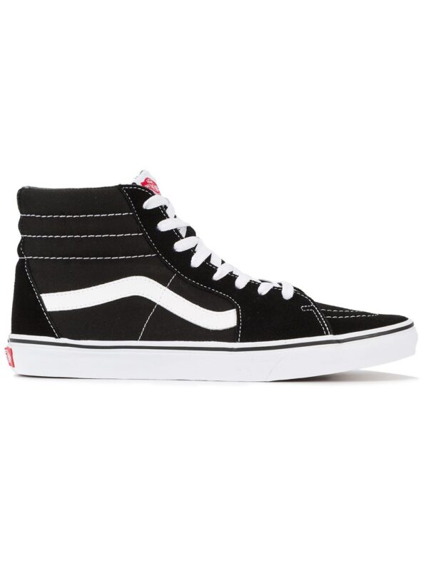 -Black Sk8 Hi Sneakers
