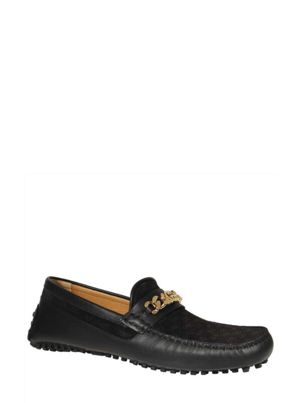 ⁦-Interlocking G Driver Loafers⁩ - الصورة ⁦3⁩