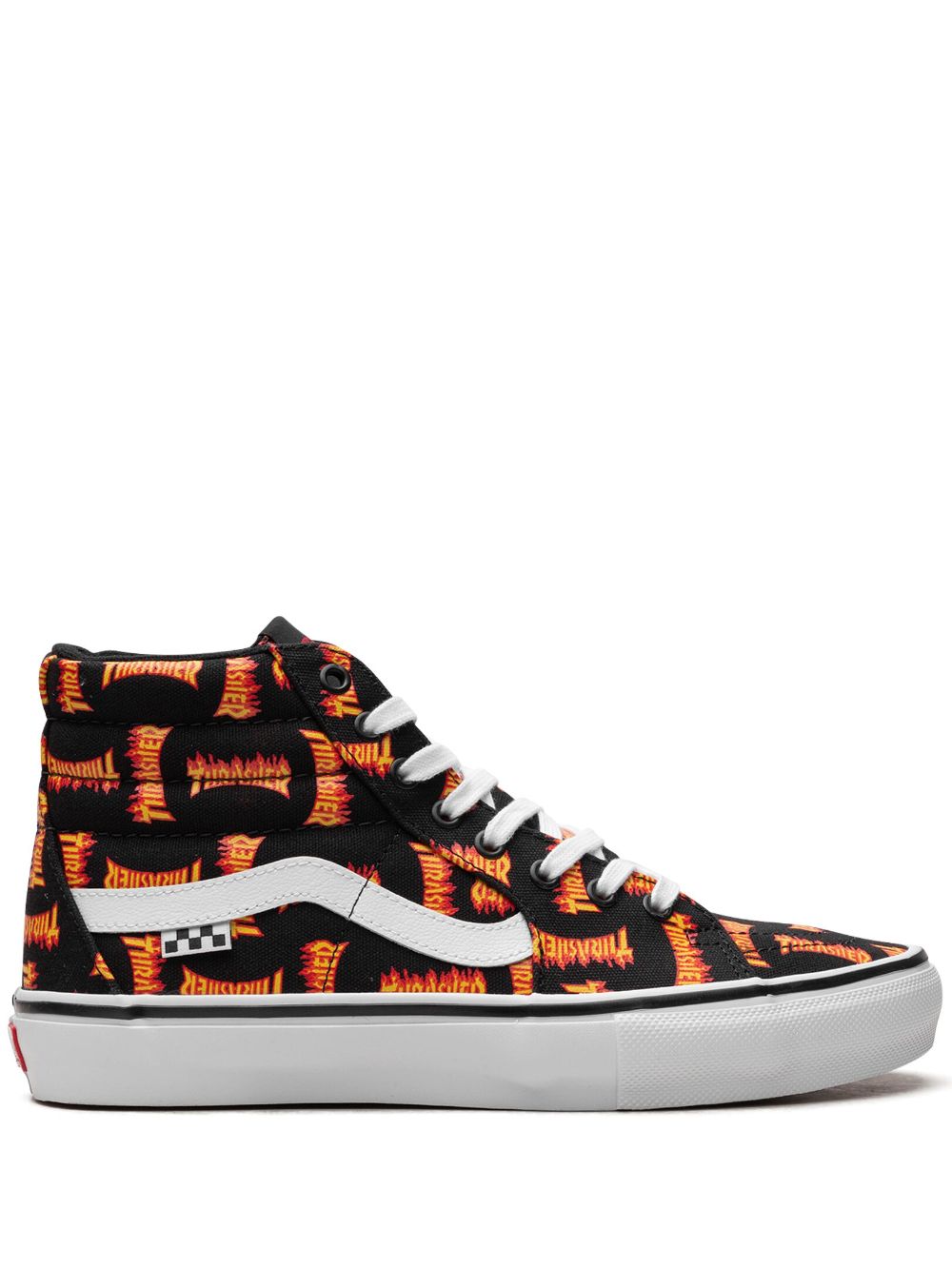 -سنيكر ‘Sk8-هاي أولوفر تراشر لوغو’ x Thrasher