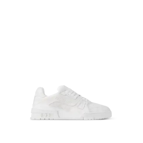 -LV Trainer Distressed Sneaker