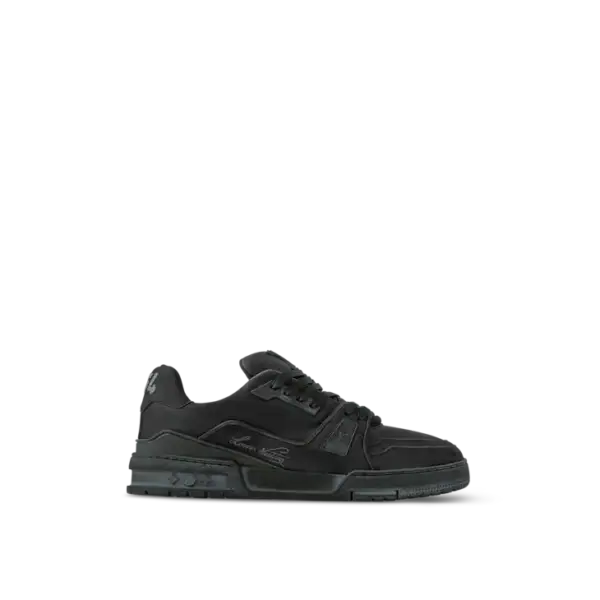 -LV Trainer Distressed Sneaker
