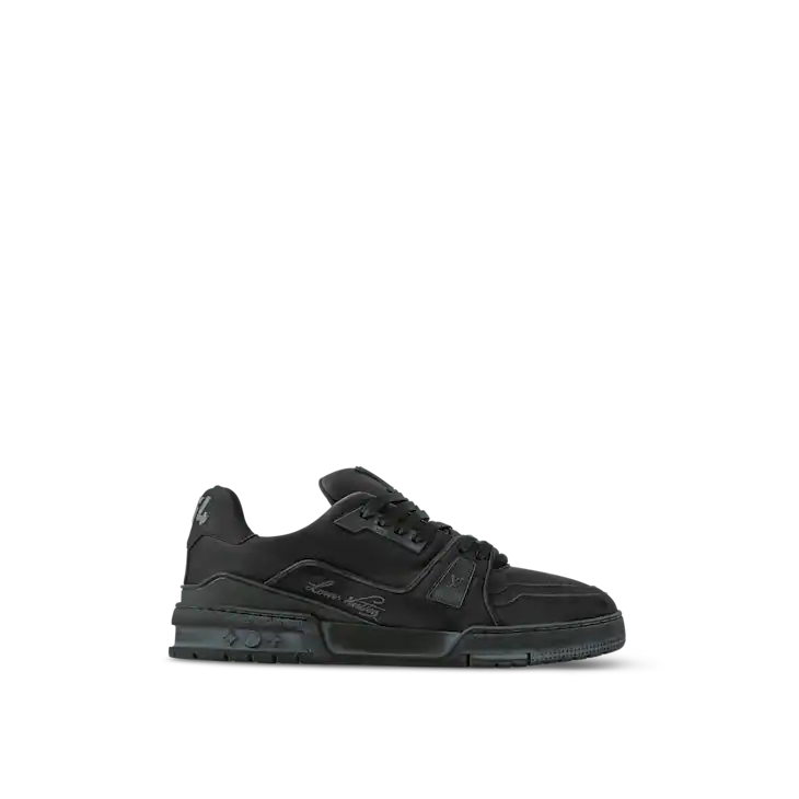 -LV Trainer Distressed Sneaker