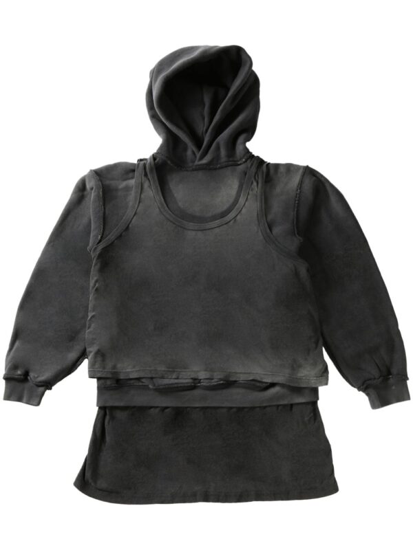 distressed hoodie