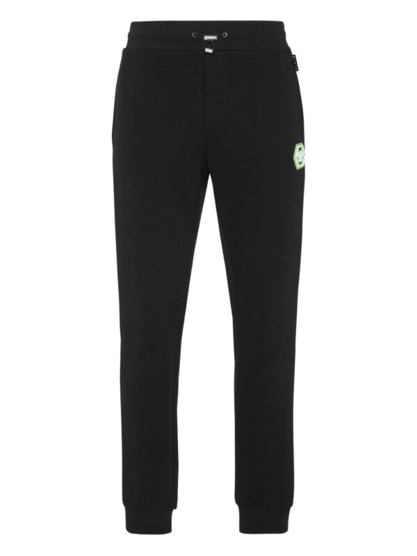 ⁦cotton-blend track pants⁩ - الصورة ⁦3⁩