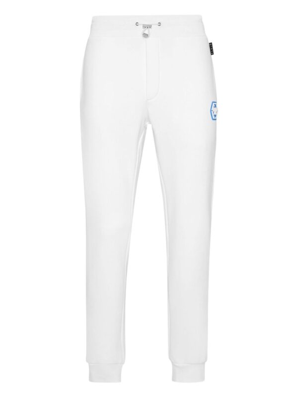 cotton-blend track pants