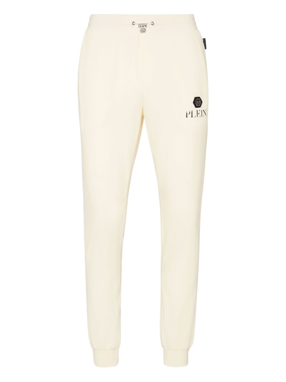 cotton-blend track pants