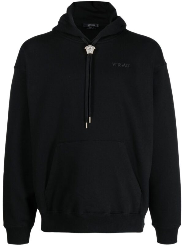 Medusa-appliqué hoodie