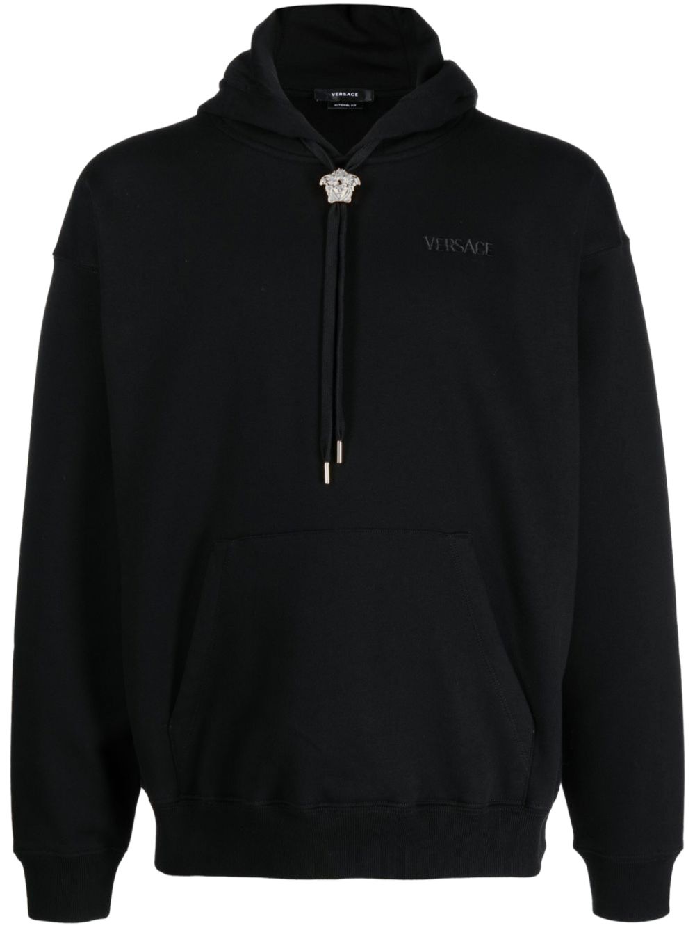 Medusa-appliqué hoodie