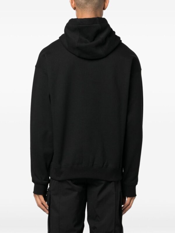 ⁦Medusa-appliqué hoodie⁩ - الصورة ⁦3⁩