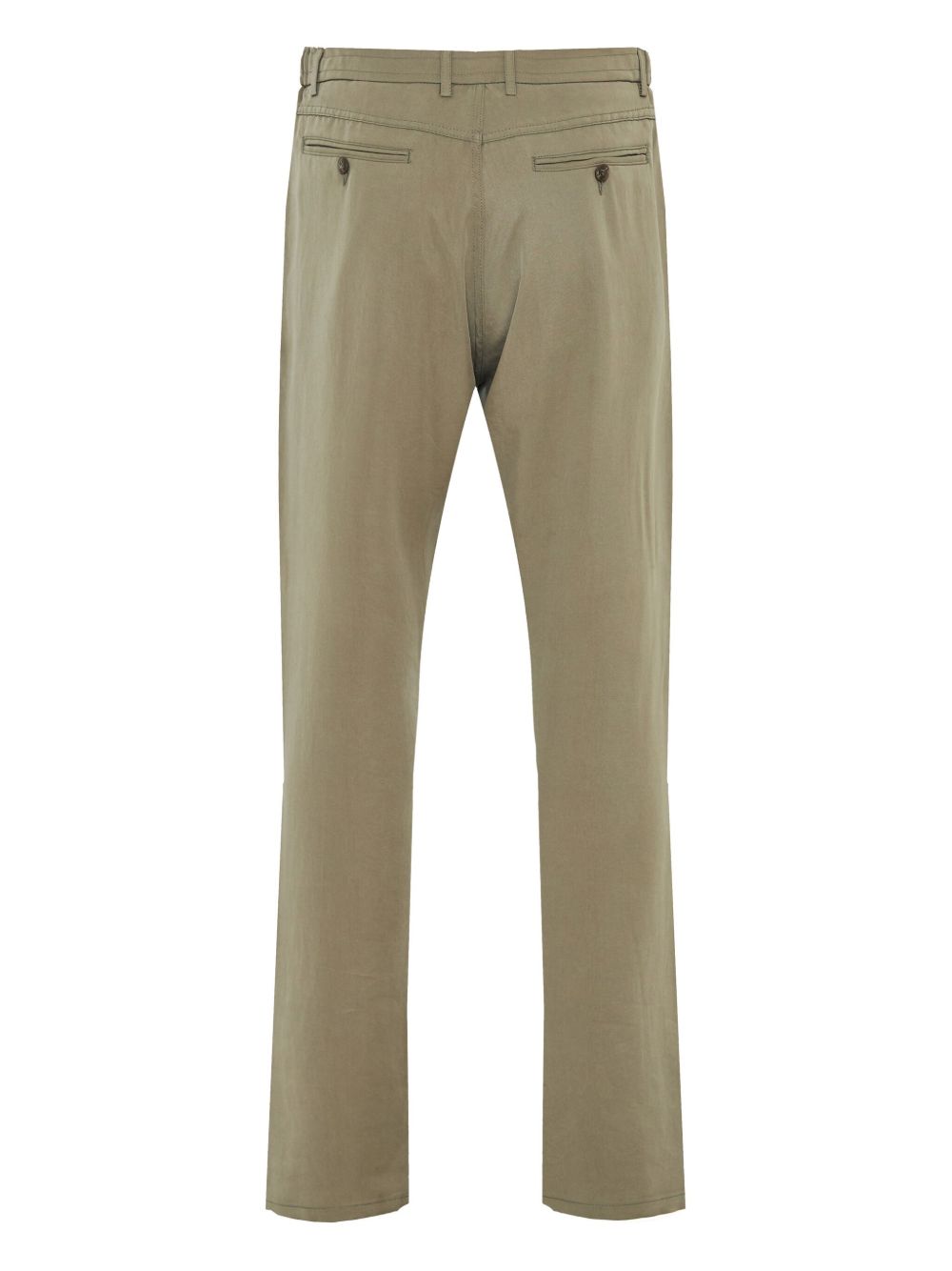 drawstring straight-leg trousers
