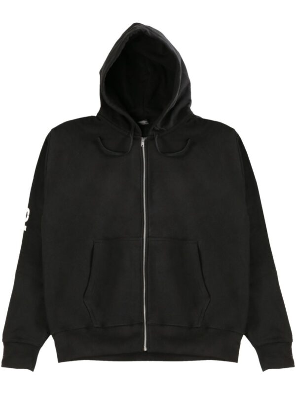 logo-print hoodie