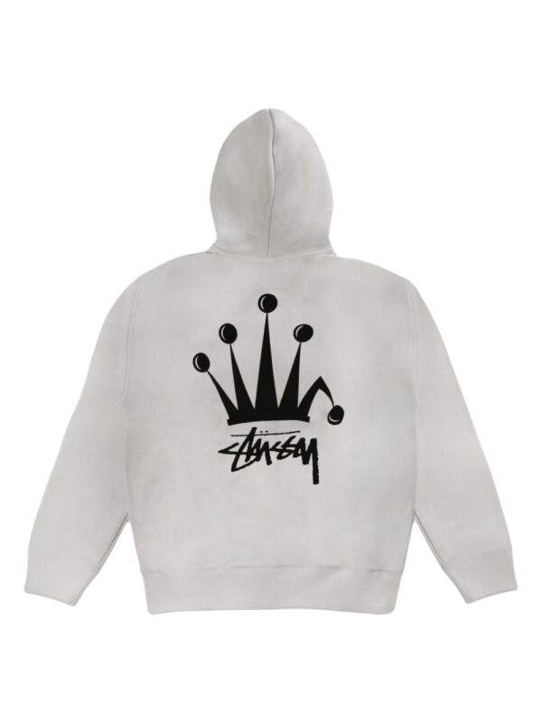 ⁦crown-print hoodie⁩ - الصورة ⁦2⁩