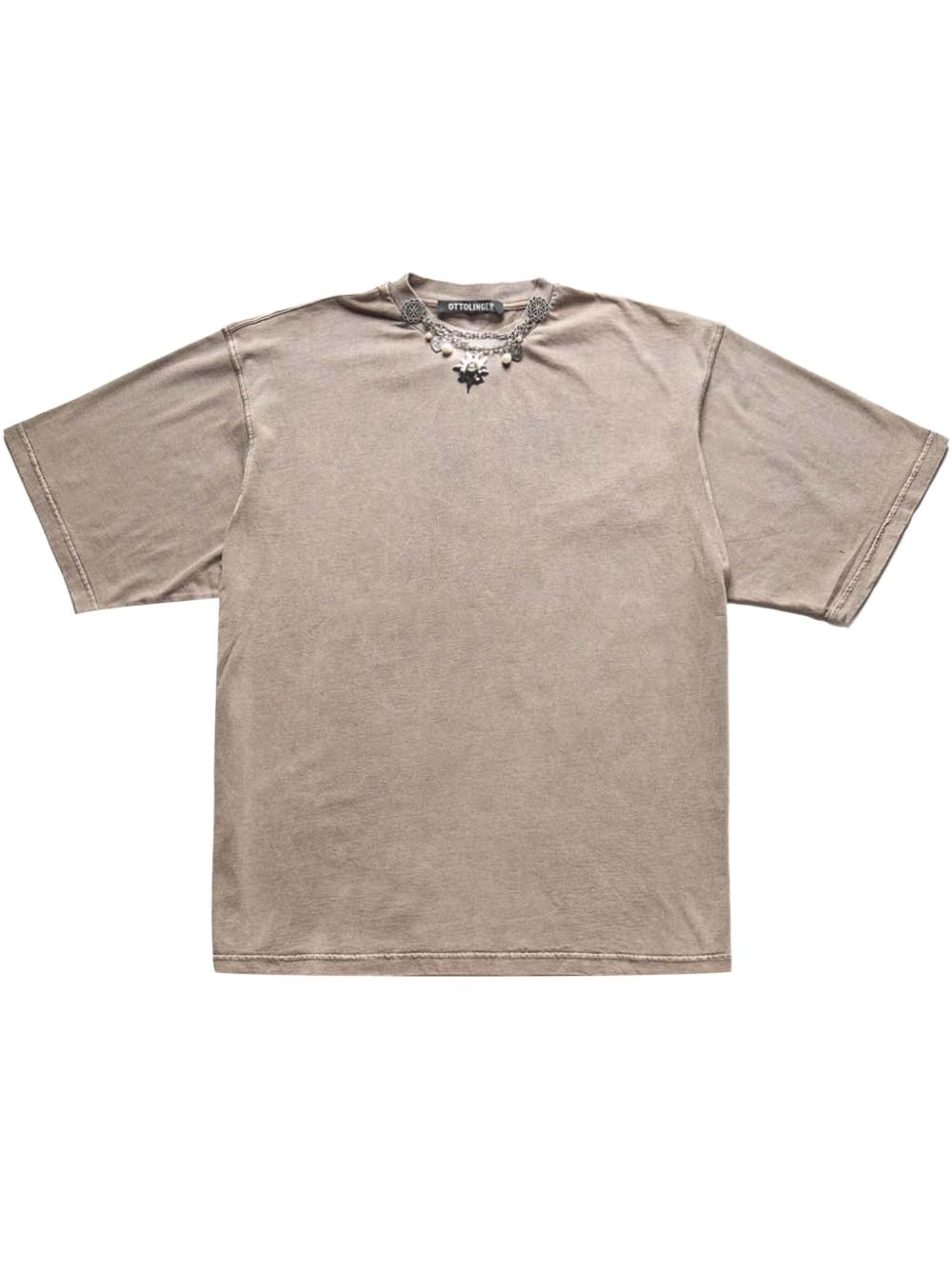 charm-detail T-shirt