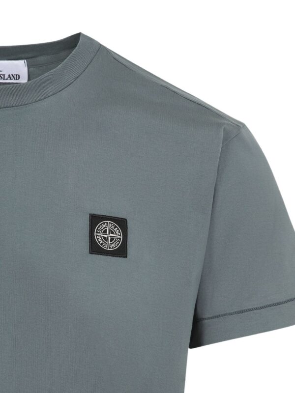⁦Compass-patch cotton T-shirt⁩ - الصورة ⁦3⁩