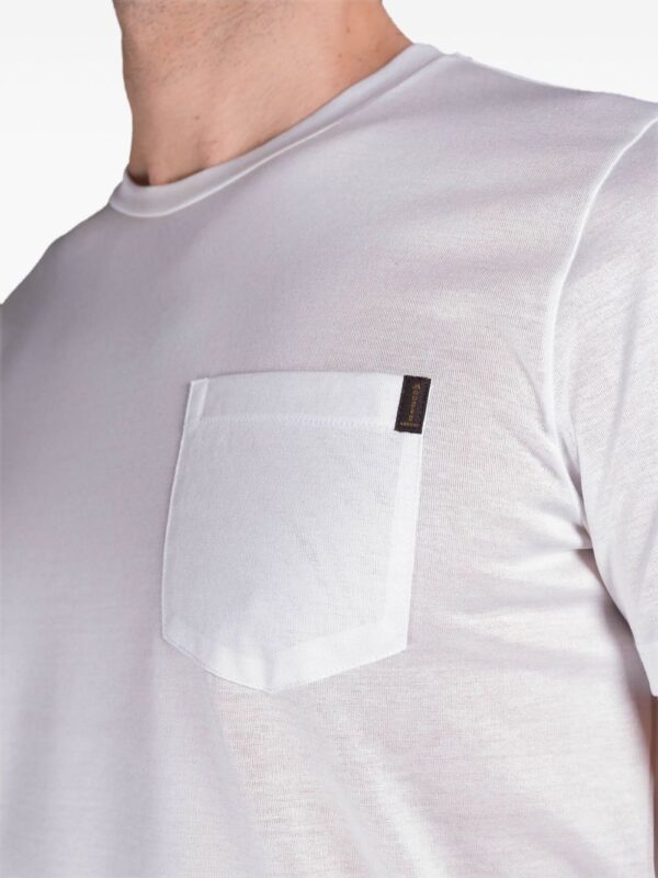 ⁦chest-pocket cotton T-shirt⁩ - الصورة ⁦2⁩