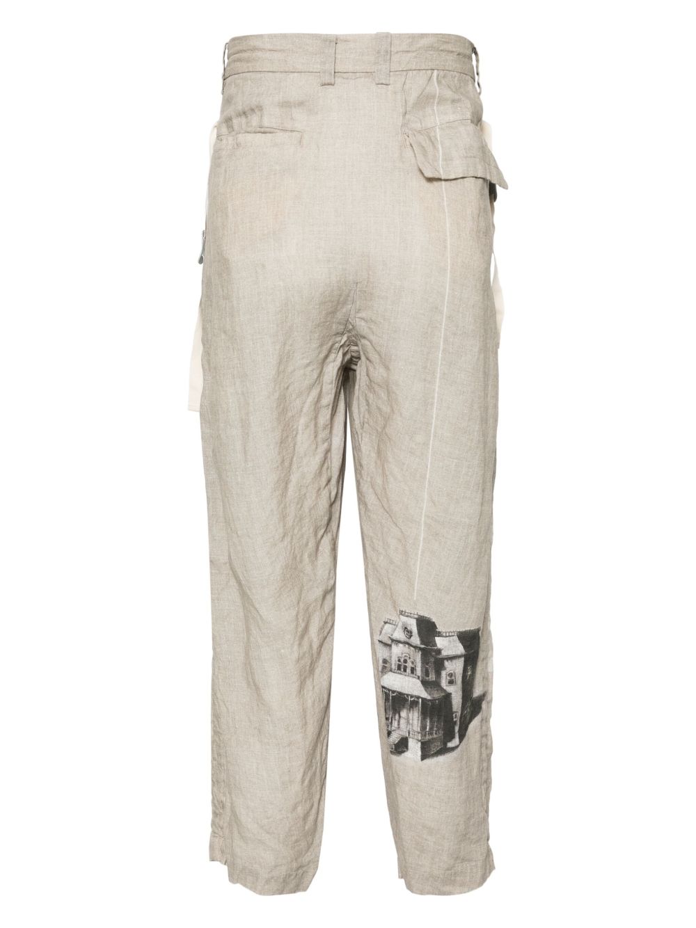 linen trousers