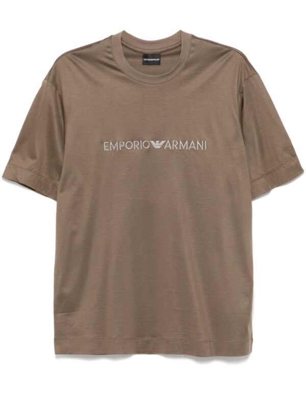 embroidered logo t-shirt