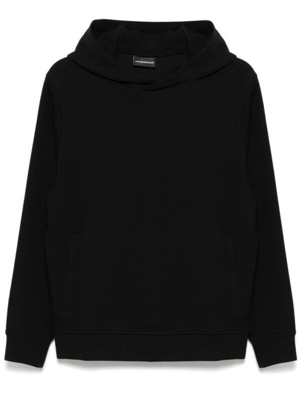 logo-patch hoodie
