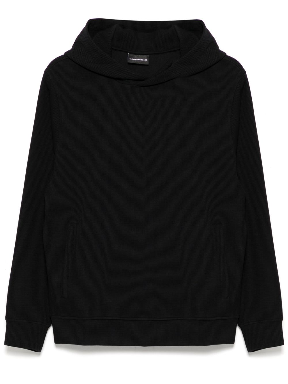 logo-patch hoodie