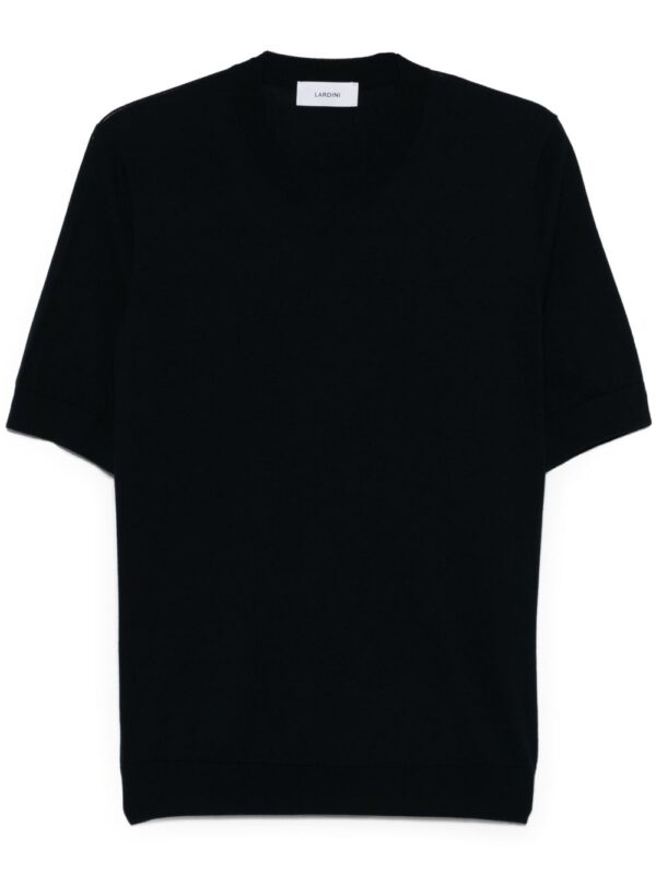 fine-knit T-shirt