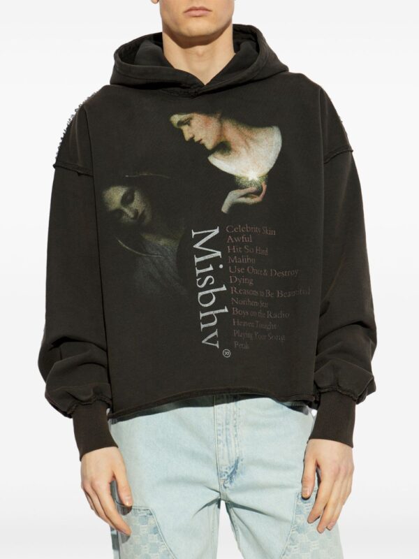 logo-print hoodie
