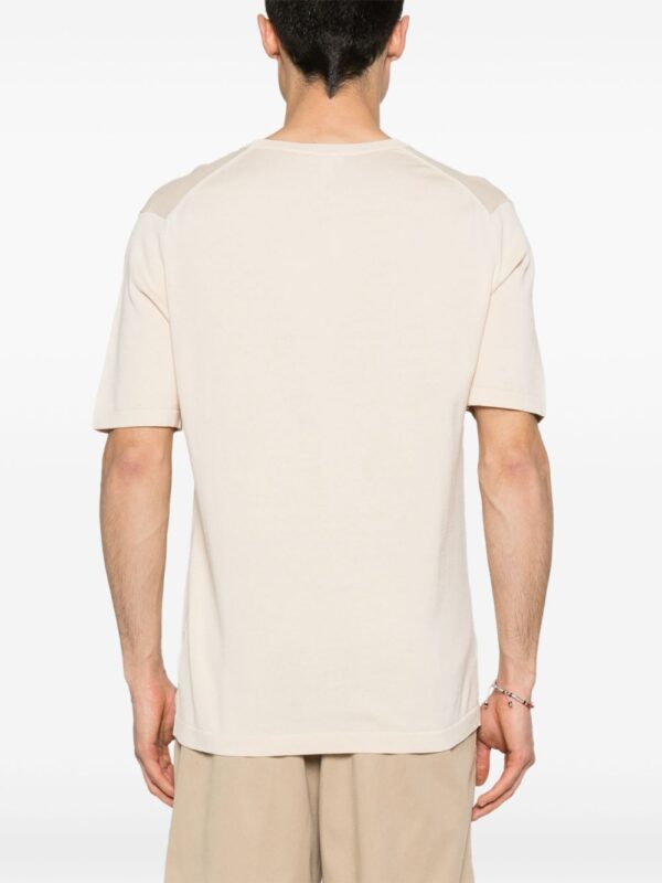 ⁦cotton knit T-shirt⁩ - الصورة ⁦4⁩