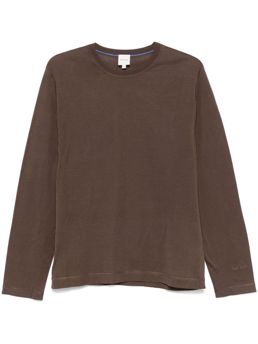 cotton fine-knit T-shirt