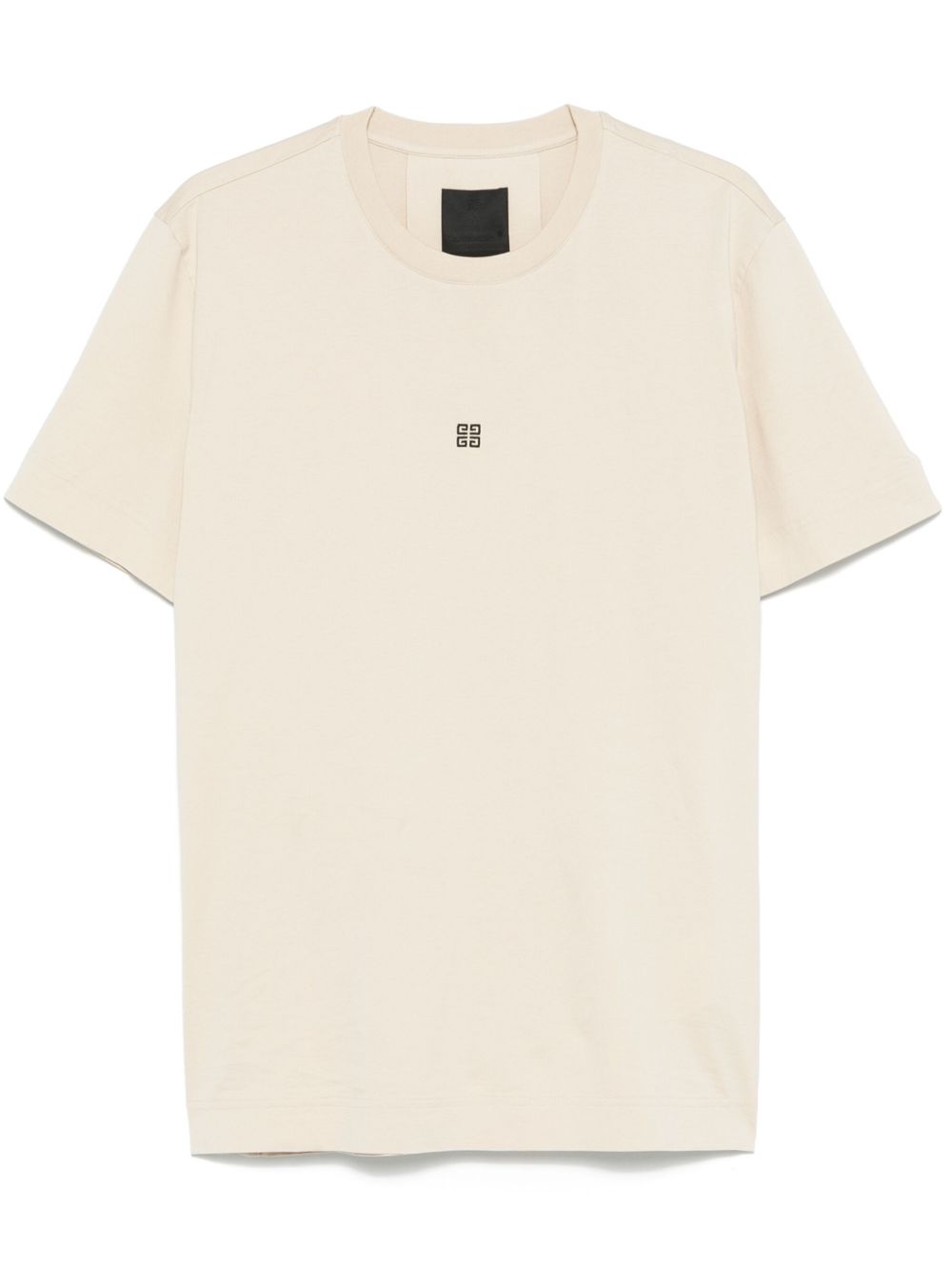 4G-embroidery cotton T-shirt