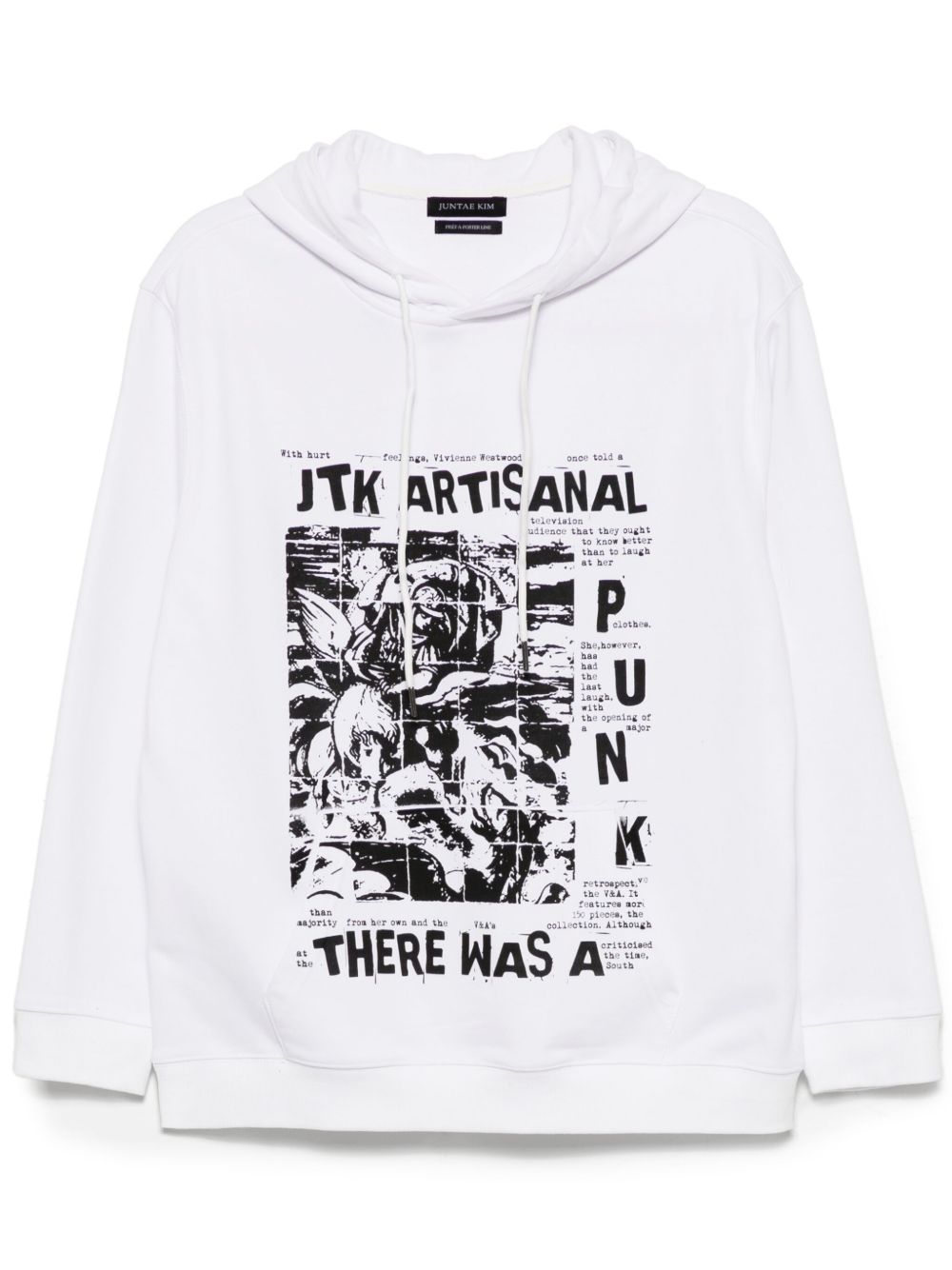 “There Was A Punk” hoodie