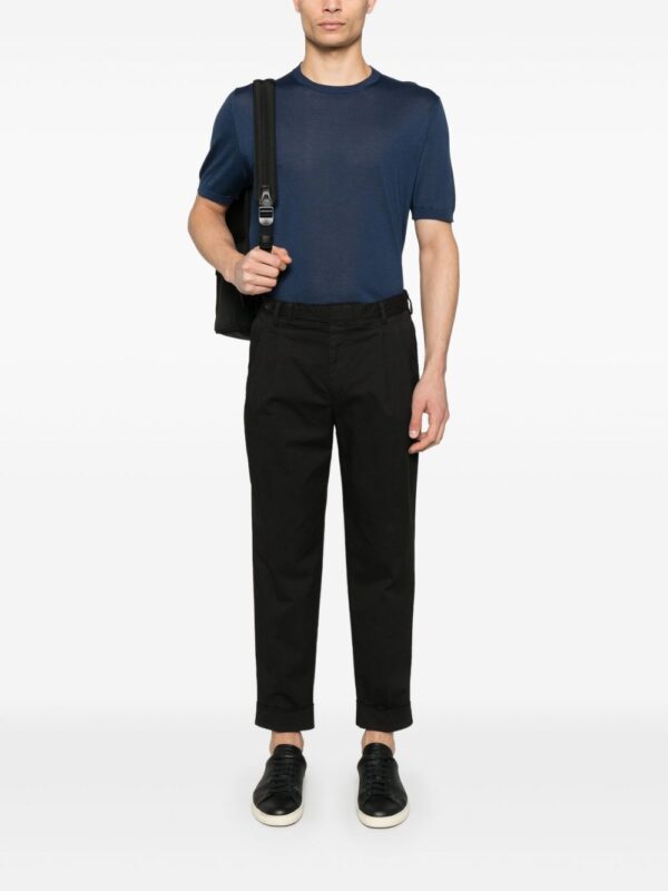 ⁦fine knit T-shirt⁩ - الصورة ⁦2⁩