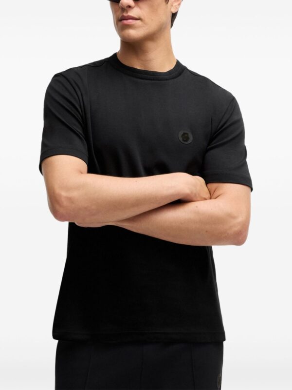 ⁦Double B-monogram cotton T-shirt⁩ - الصورة ⁦3⁩