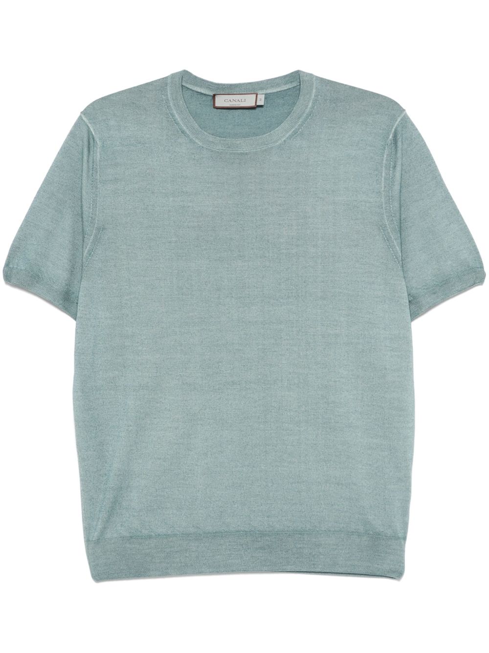 fine-knit T-shirt
