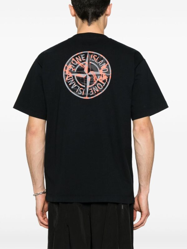 ⁦camo-logo T-shirt⁩ - الصورة ⁦3⁩