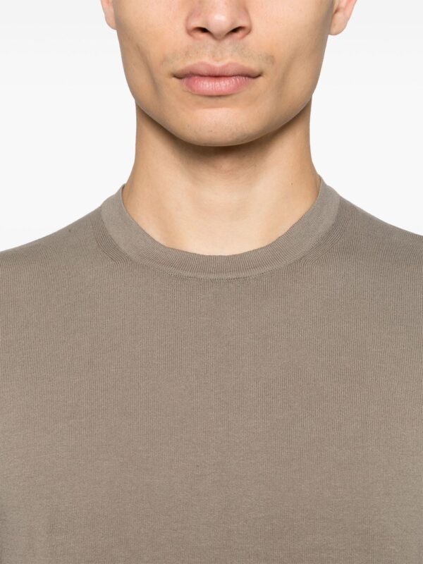 ⁦fine-knit T-shirt⁩ - الصورة ⁦5⁩