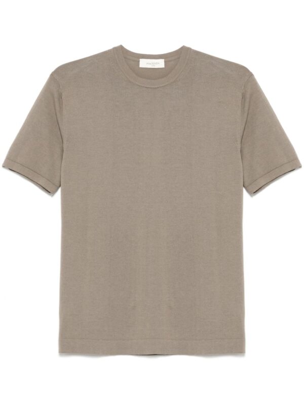 fine-knit T-shirt