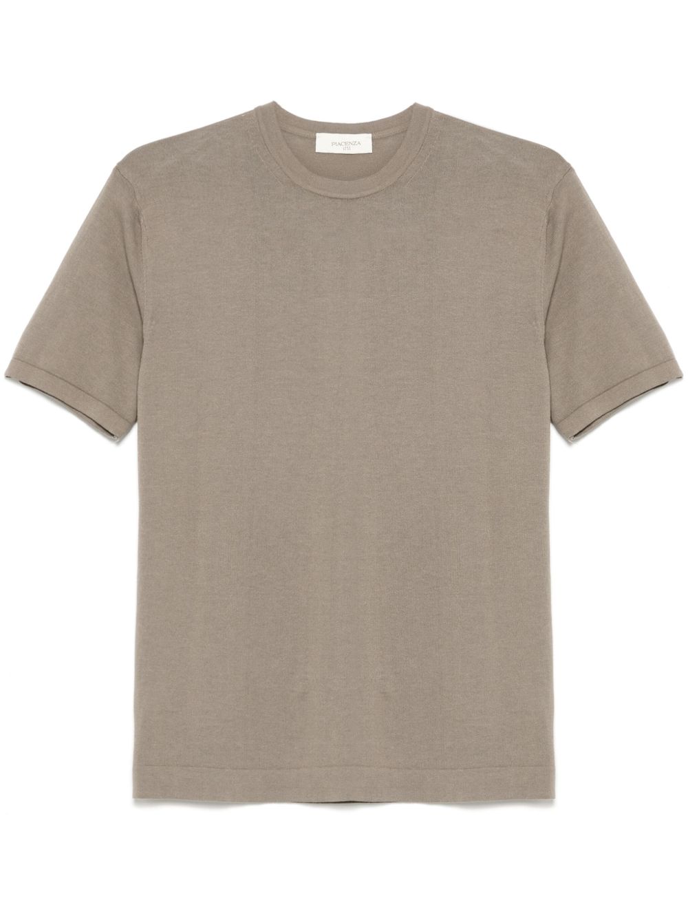 fine-knit T-shirt