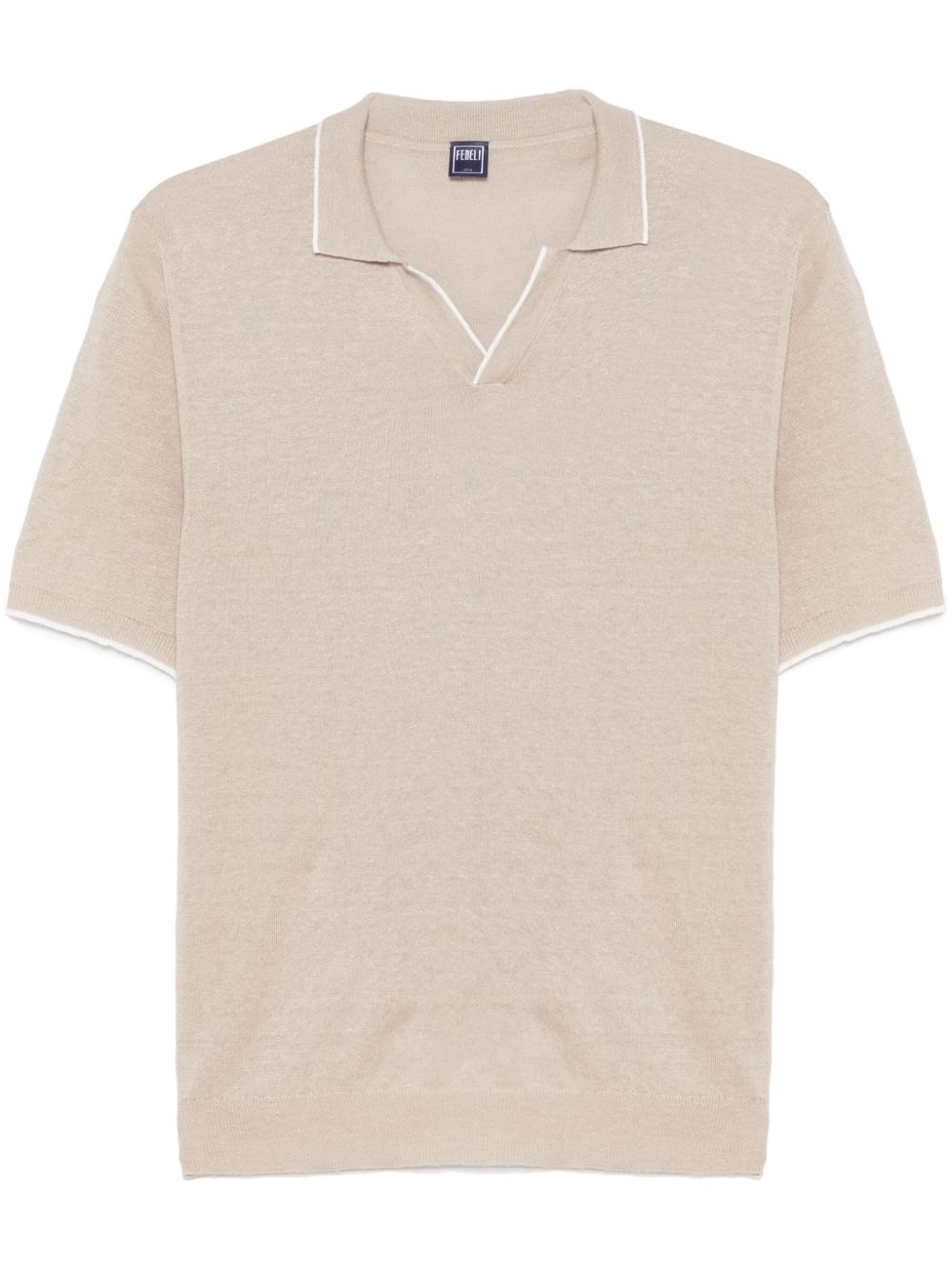 fine-knit T-shirt