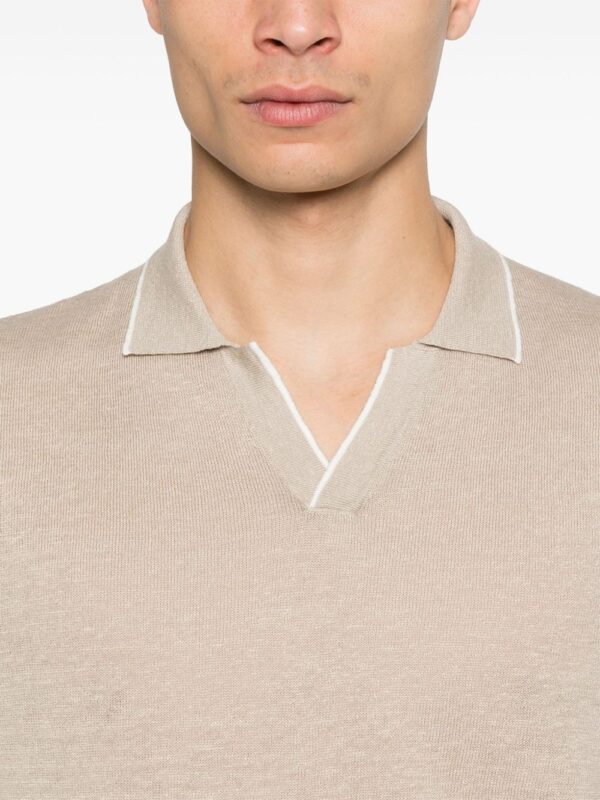 ⁦fine-knit T-shirt⁩ - الصورة ⁦2⁩