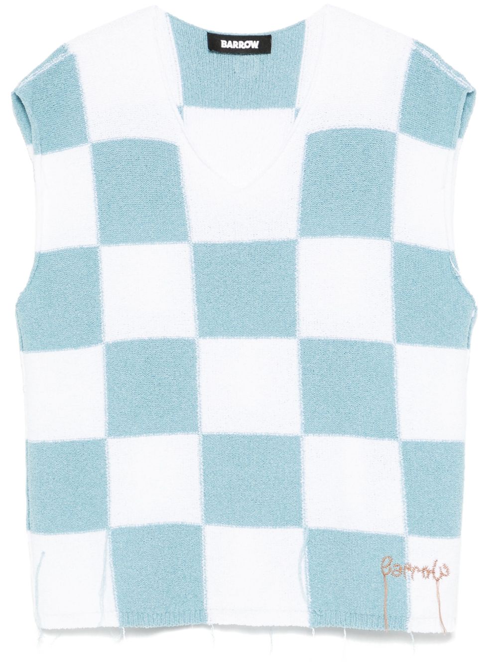 checkerboard vest