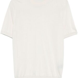 fine-ribbed T-shirt