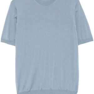 fine-ribbed T-shirt